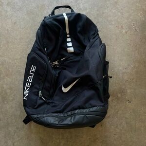 Nike Hoop Elite Basketball Black Backpack